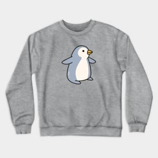 Cute Baby Penguin Doodle Drawing Crewneck Sweatshirt